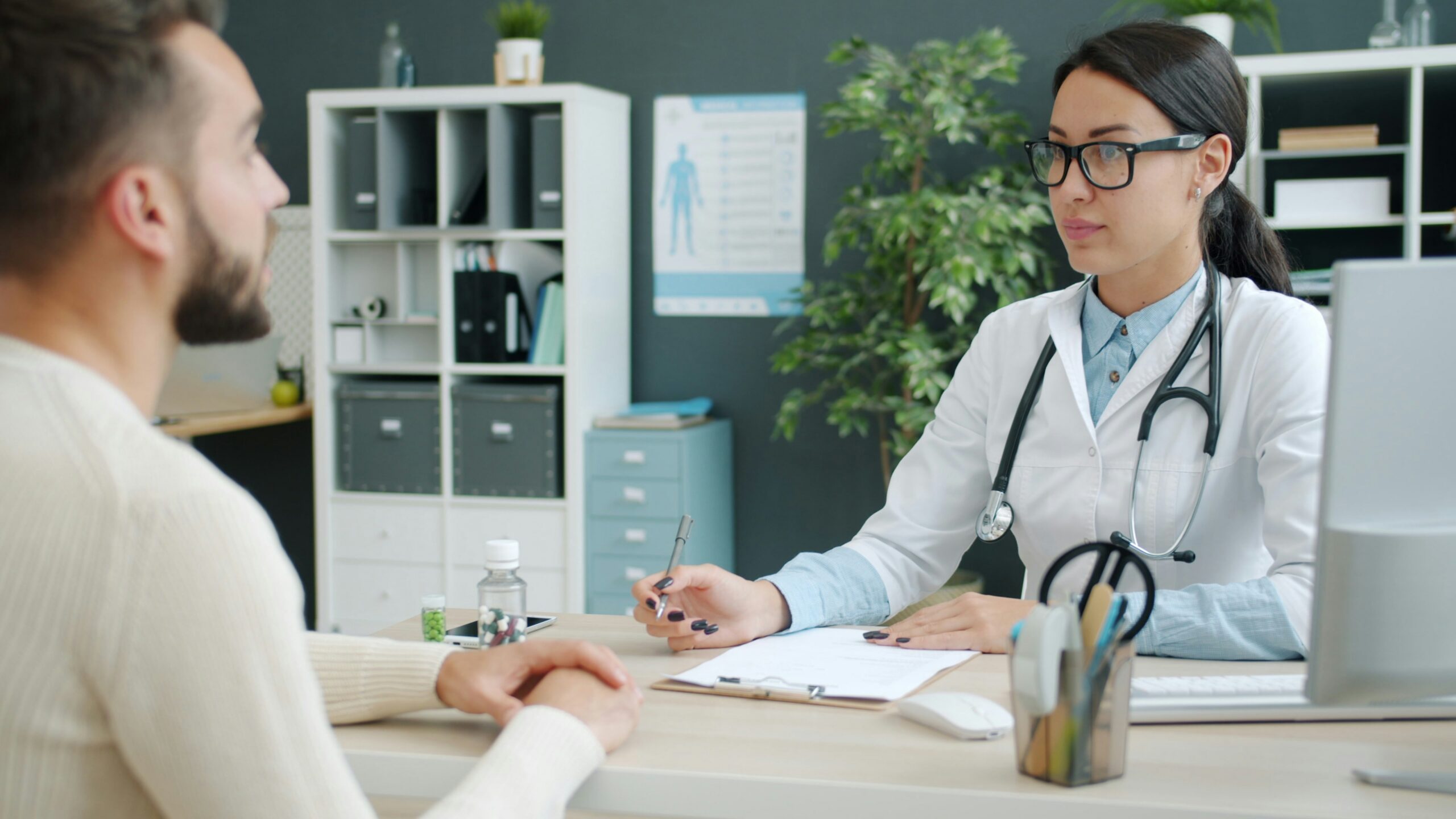 Doctor patient consultation